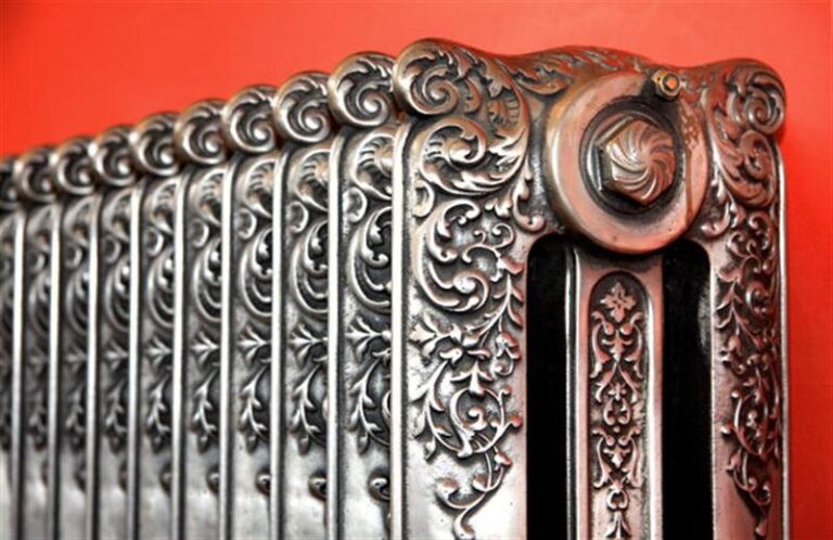 A restored Beeston Decorated Radiator.